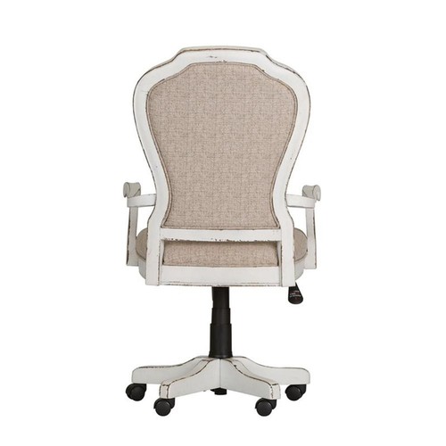 Magnolia Manor White Jr Executive Desk Chair - Picture 3 of 6