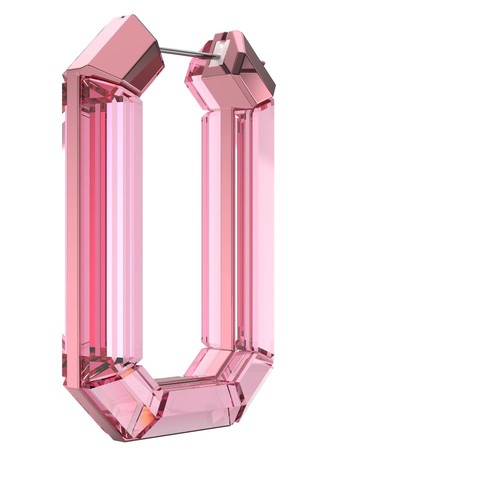 PENDIENTES LUCENT 5633955 M5633950 SWAROVSKI ROSA 15/8x3/8 CRISTAL ADULTO - Imagen 2 de 4