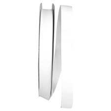 4900-030-05C Grosgrain Style Ribbon, 7/8 Inch X 100 Yards, White