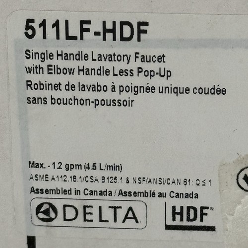 Delta Faucet Commercial 511LF-HDF Classic Single Handle Bathroom Faucet - Picture 17 of 17