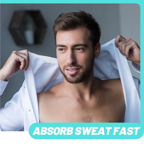 1 Rolle Sommer innen unsichtbar Aufkleber Hut Schweißabsorption Pads (zufällige Farbe) - Bild 8 von 12