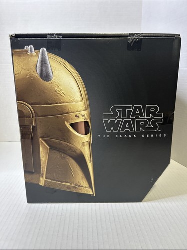 Hasbro The Black Series Star Wars: The Mandalorian Armorer Electronic Helmet C2 - Picture 5 of 6