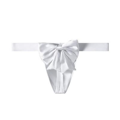 Herren String Sexy Tanga Unterhosen Sissy Unterwäsche Schleifenknoten Schnalle