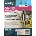 Minky Rotary Airer Cover Grey & Teal Weatherproof for Outdoor Dryer Protection