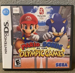 Mario and Sonic at the Olympic Games Nintendo DS Complete case and manual only