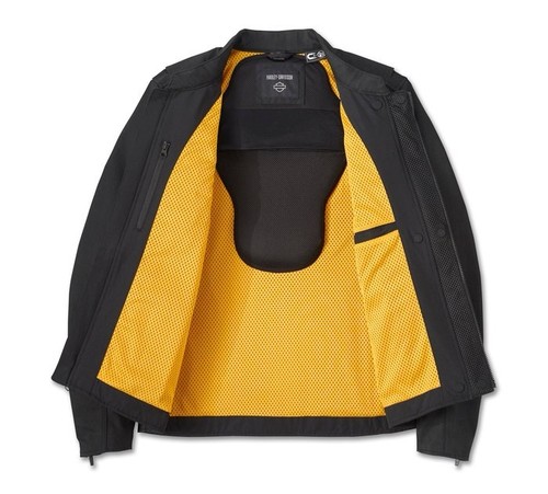 Harley Davidson Unison 3 In 1 Triple Vent System 2.0 Jacket (XL) 97108-24/VM - Picture 2 of 4