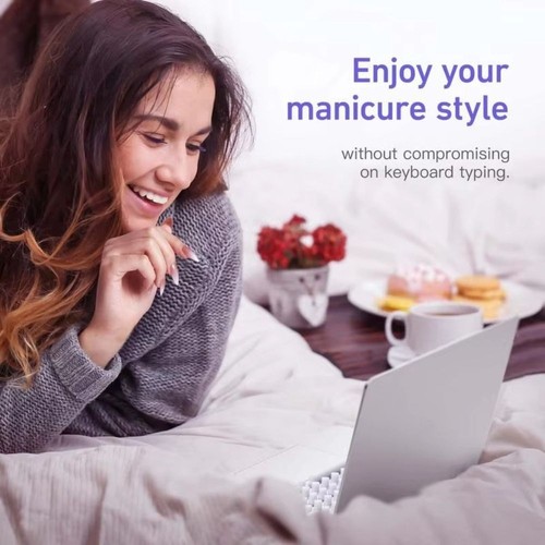 Easy Typing Keyboard Protector Cover Press Keyboard Membrane Nail Art - Afbeelding 4 van 15
