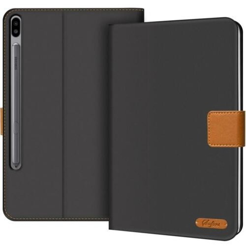Hülle für Samsung Galaxy Tab S6 10.5 T860 Tasche Stoff Business Smart Cover Etui