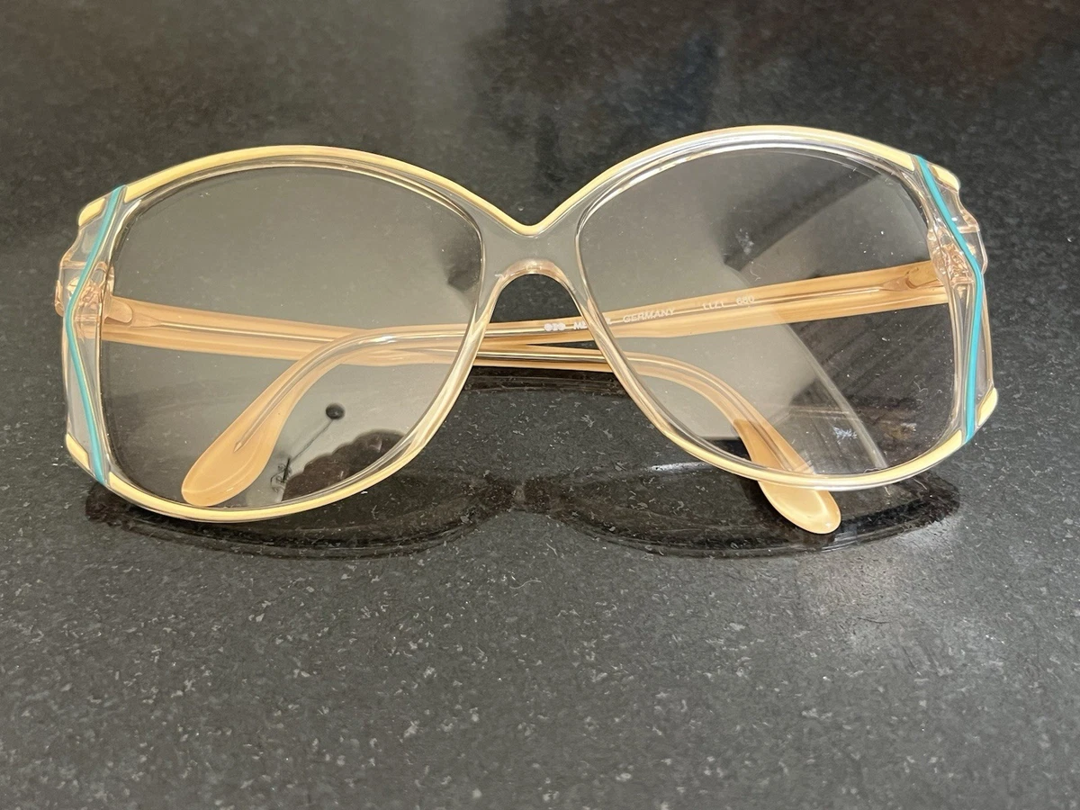 Vintage Metzler Germany 793 Sunglasses Frames Only Gold 130 Flex Hinge Metzler - Classic original glasses and sunglaase from the  main image 4