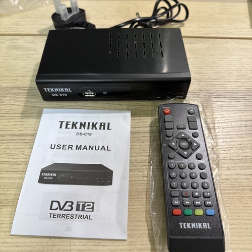 Teknikal HD Freeview Set Top Box Receiver plus Recorder für Digital TV - Bild 2 von 7