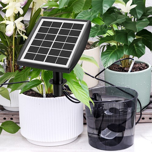 Solar Bewässerungssystem Tröpfchenbewässerung System Automatische Timer Tropf DE - Bild 4 von 17