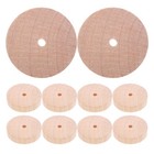 15 Pcs Mini Wood Wheels Wooden Wheels for Craft Small Accessories