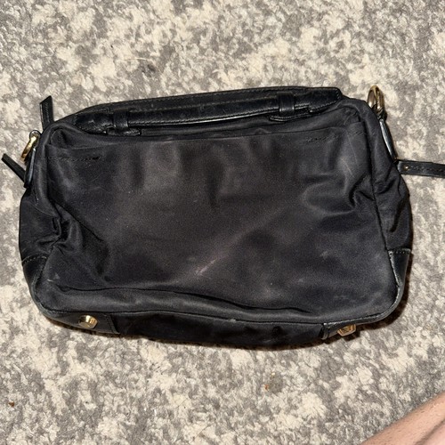 TUMI Voyageur Troy Shoulder Bag Crossbody Black Nylon And Leather - Picture 3 of 12