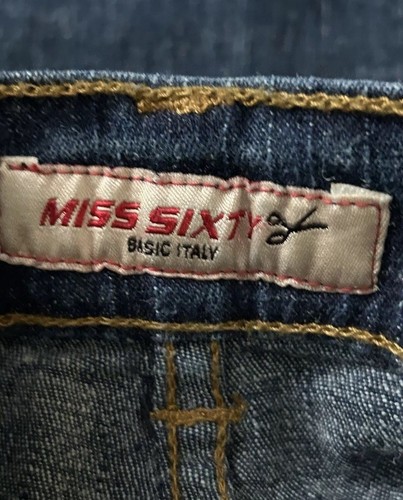 Miss Sixty Tommy Women's Blue Retro Bootcut Denim Jeans - Ladies Size UK 10 W29 - Picture 5 of 10