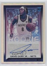 2021-22 Panini Recon Rookie Recon Signatures David Duke Jr #RRS-DDJ Auto 10qe