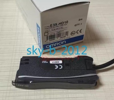 1 PCS NEW E3X-HD10 2m lead out digital fiber optic amplifier #am