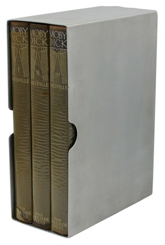 SIGNED by ROCKWELL KENT ~ Moby Dick ~ HERMAN MELVILLE ~ 1930 Lakeside Press - Picture 2 of 12