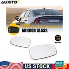 Pair Heated Mirror Glass Fit For Volvo S60 2007-2009 V70 2007 C30 C70 S40 V50
