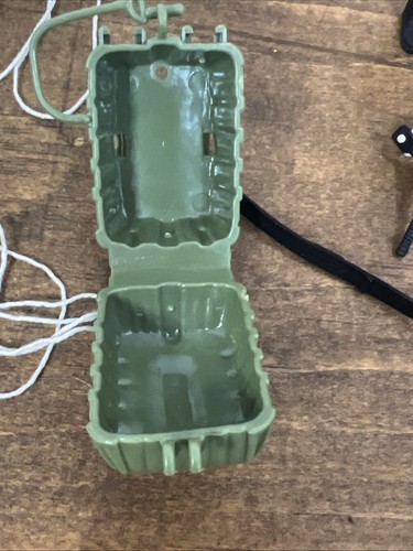 Gi Joe 1994 Air Action Pilot Figur mit Fallschirm & Packung - Bild 6 von 10