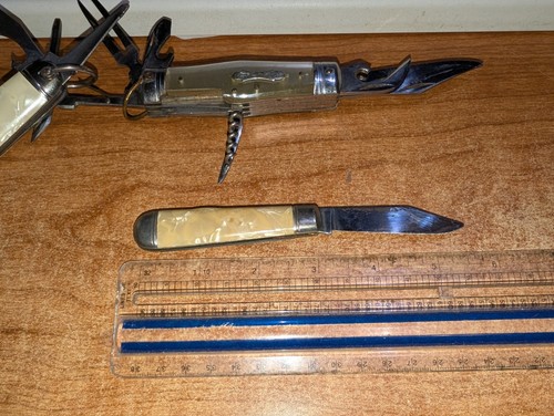 Vintage Folding Utility Knives Pocket Knives Lot 3 pc Valor Imperial Richland K6 - Picture 17 of 17