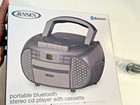 JENSEN CD-550BT PORTABLE BLUETOOTH STEREO CD PLAYER/ CASSETTE AM/FM RADIO SEALED — photo 1
