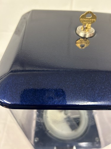 NORTHWESTERN SUPER 60 VENDING SWEET GUMBALL MACHINE ILLUSION ORANGE:MIDNIGHT BLU - Picture 6 of 9