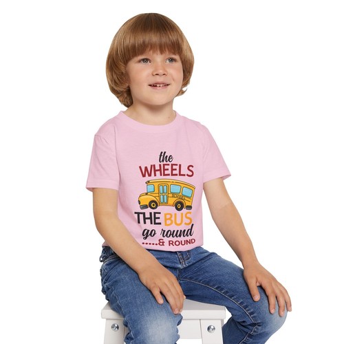 School Bus Toddler T-shirt, Kids Apparel, Birthday Gift, Playtime Shirt, [...] - Picture 31 of 31