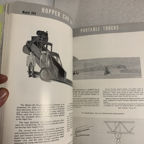 Catalogo Trasportatori Barbiere-Verde 1953 76-A Libro d'epoca Aurora, IL Costruzione - Foto 6 di 19