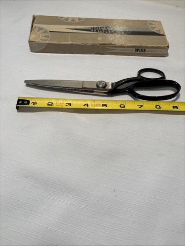 Vintage Wiss Pinking Shears Model C Black Handle - Picture 5 of 9