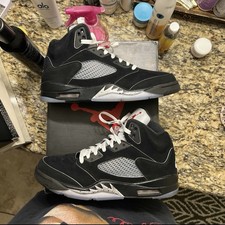 Jordan 5 Reimagined Black Metallic 2025 Size 11 OG All Clean! 🧼