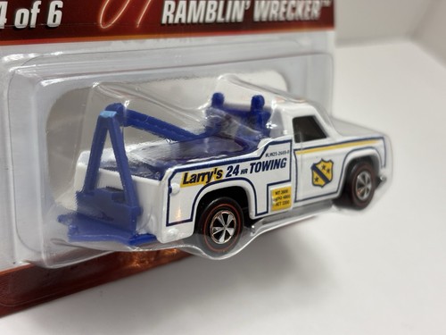 Hot Wheels 2009 Larry Wood 40 Years Of Design Redline Ramblin' Wrecker 1414/5000 - Picture 7 of 20