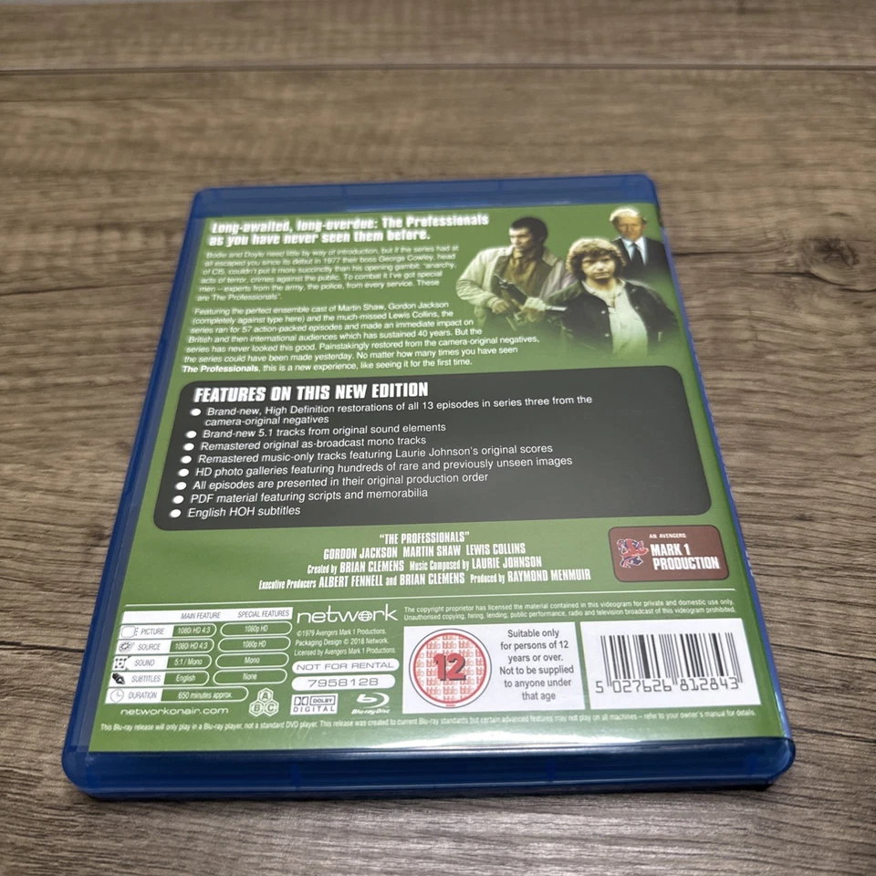 The Professionals - MK3 (Blu-ray, 2014). Series 3 Network - Image 2 of 4