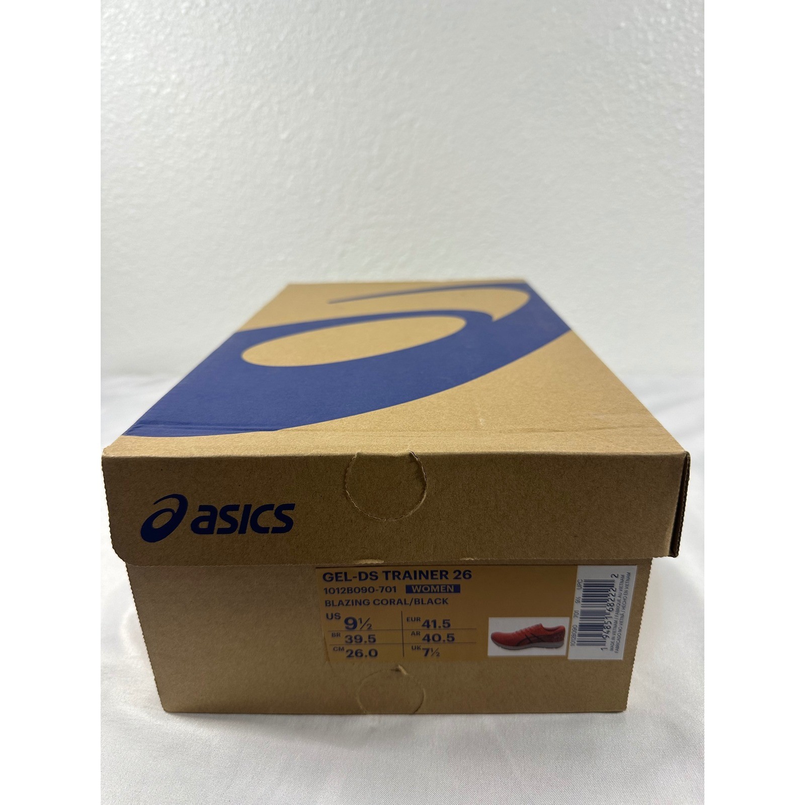 Asics Gel-DS Trainer 26 Women Running Shoes Blazing Coral Black 1012B090-701 9.5 thumbnail 6