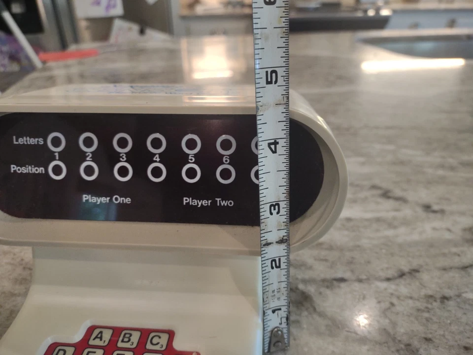 Винтаж 1978 Scrabble датчик электронный слово игры работает - блок только - сделано в США - Изображение 3 из 4