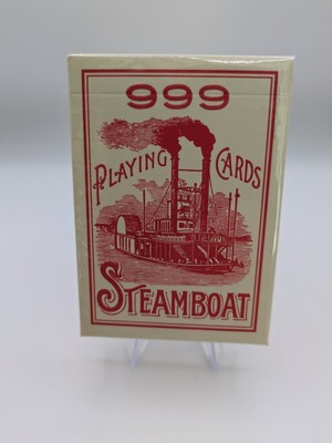 Steamboat 999 Spielkarten - rot - Dan & Dave - USPCC