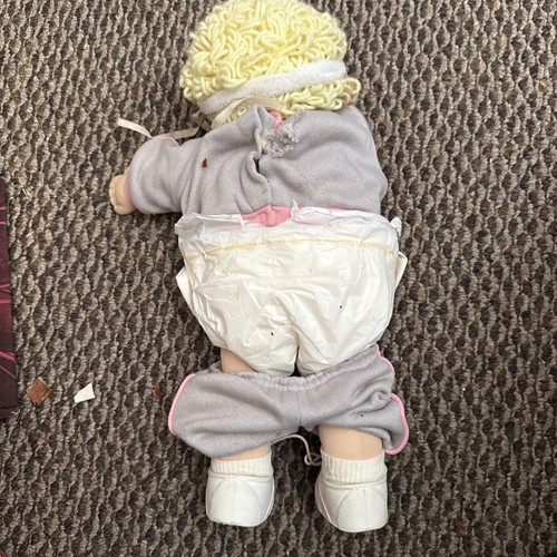 1982 CABBAGE PATCH KIDS Original Clothes & Diaper Signed Xavier Roberts - Picture 5 of 13