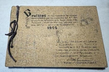 Mexican Army Photo Album 1945 Infantry Mexico 30 Pages Morelos •Super Rare•