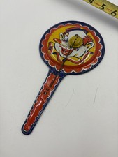 Kirchhof Clown Tin Metal Noise Maker Halloween Party Favor Tambourine