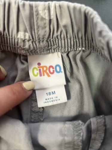 Pantalones Cortos Circo Baby Boys Gris Claro Calavera Talla 18m - Imagen 3 de 3