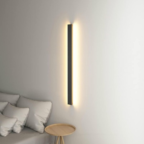 Modern Waterproof LED Wall Light Sconce Outdoor Lamp Exterior Lights Long Strip - Picture 12 of 17