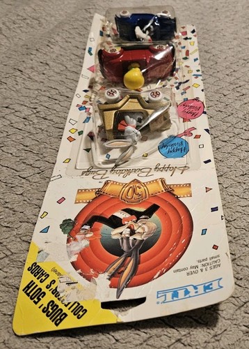 Ertl Looney Tunes Happy 50th Birthday Bugs Bunny Collector's Edition 3-Pack Cars - Picture 6 of 11