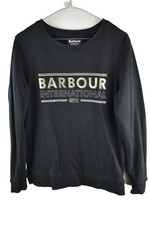 Barbour International schwarzer Pullover Grö...