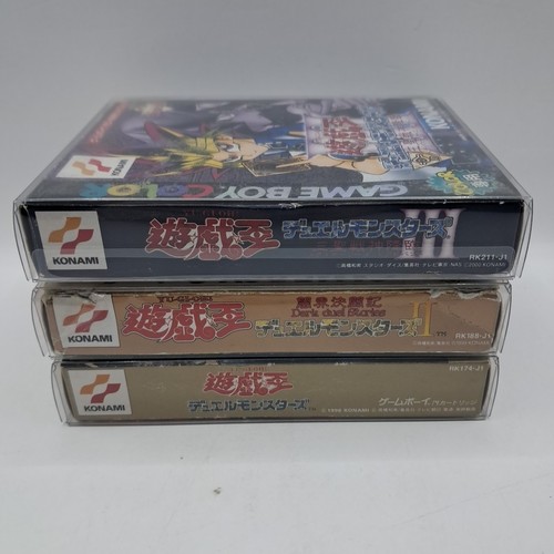 Yu-Gi-Oh! Duel Monsters 1 2 3 (Nintendo Game Boy) Japonés CIB Batería Nueva En muy buena condición - Imagen 20 de 23