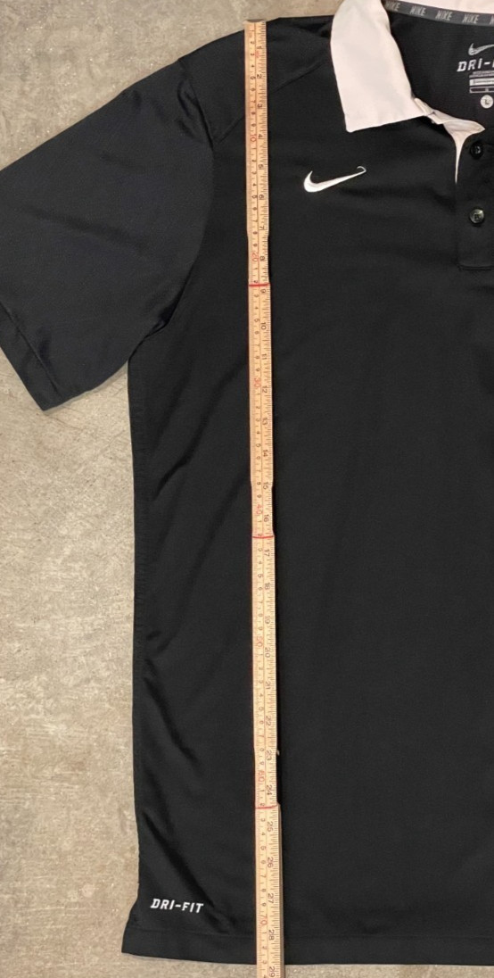Nike Dri-FIT Shirt Mens L Black White Gold Vanderbilt Logo Breathable Athletic thumbnail 6