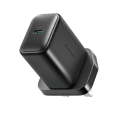 JOYROOM JR-TCF23 Schnellladegerät 25W USB-C Typ C UK Stecker Schwarz