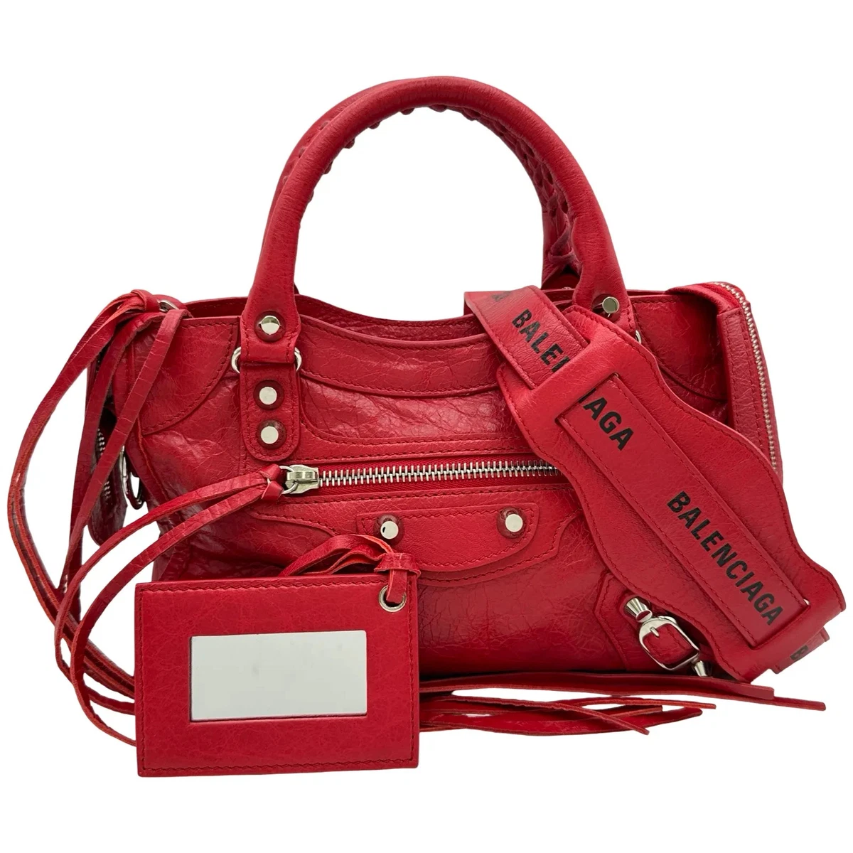 Balenciaga City Red Bags & Handbags for Women for sale | eBay