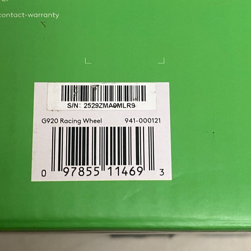 Logitech G920 Driving Force Racing Wheel & Pedals for Xbox Series X|S, Xbox New - Picture 13 of 13