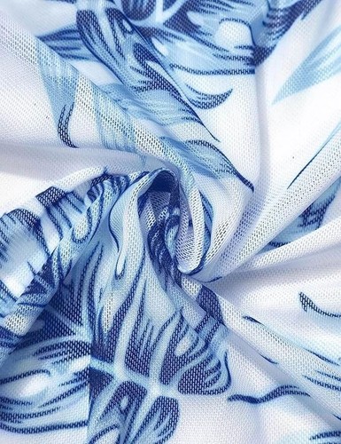 Girls Criss Cross Tropical Print Mesh Dress Bathing Suits Tankini & Shorts NWOT - Picture 10 of 10