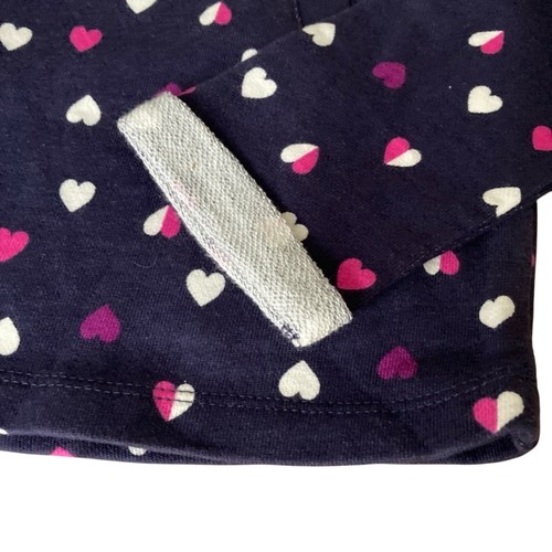 NWT Gymboree Girls Heart Sweatshirt M 7 8 Mix & Match Pullover Cozy Top NEW - Picture 2 of 4