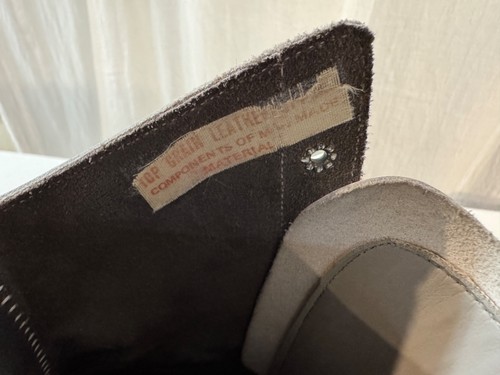 Vintage Top Grain Leather Roller Skates Womens Size 7 - Picture 8 of 12